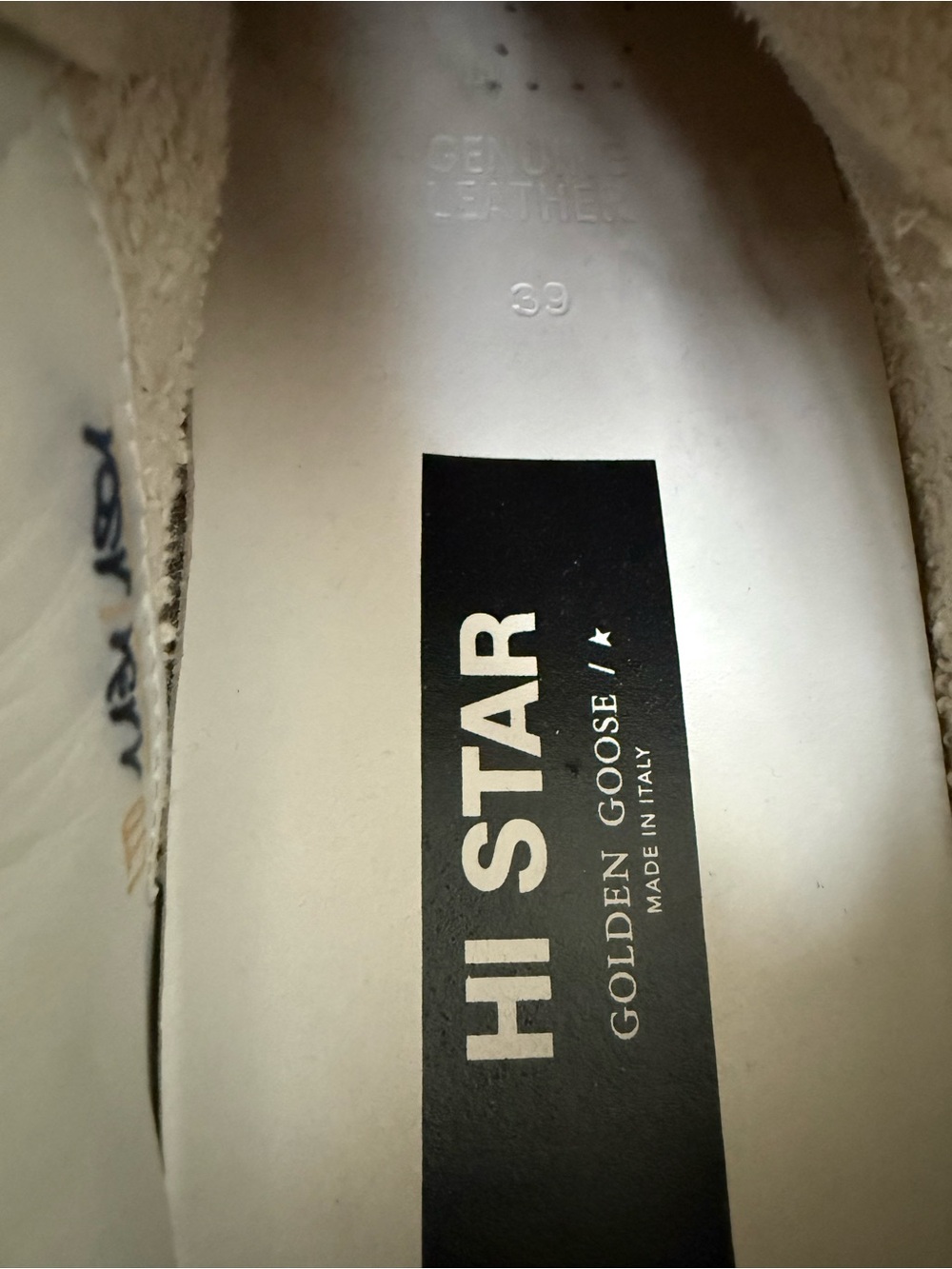 Golden Goose Hi Star Low Top Platform Sneaker - Picture 9 of 9